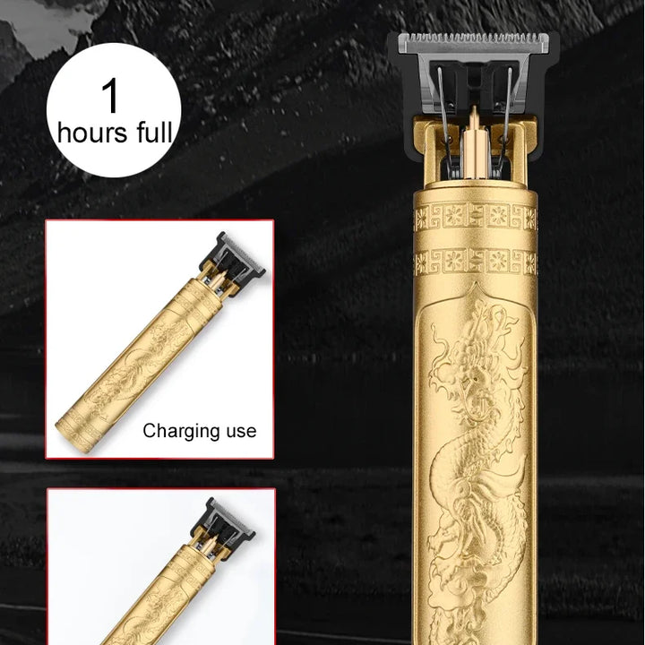2024 New Vintage T9 Hair Cutting Machine Men's Electric Shaver Rechargeable Hair Trimmer Beard Clipper Barber Hair Cut Hot Sale